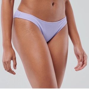 NWOT Hollister Purple Lavender Bikini Bottoms XXL